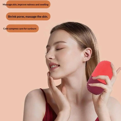 Shell Pattern Facial Ice Mold for Skin Refreshment