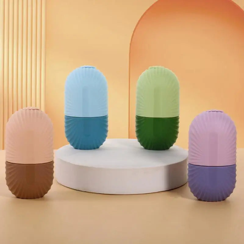 Shell Pattern Facial Ice Mold for Skin Refreshment